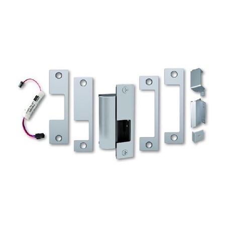 Book Publishing Co 12-24V DC Smart Strike Electric Strike Body, Satin Stainless Steel GR1635096